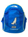 【中古】THE NORTH FACE◆キッズバッグ/リュック/BLU【キッズ】(4)