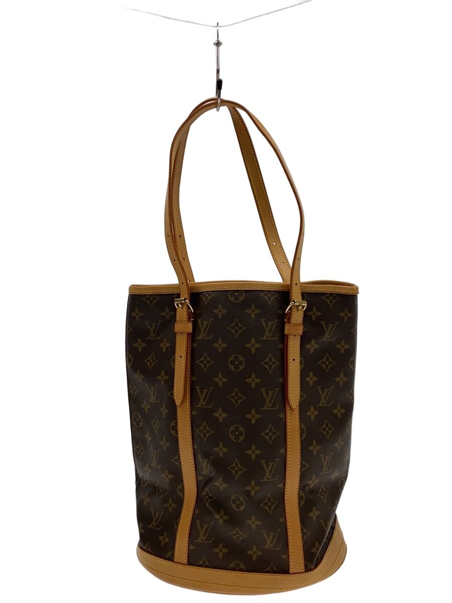 【ブランド】LOUIS VUITTON 【ブランドカナ】ルイヴィトン 【型番】M42236 【程度】B 【サイズ】 【メインカラー】ブラウン 【素材・生地】PVC（ビニール） 【キーワード】　　 2026/02/10 セカンドストリートイオンタウン館山店【3436】【中古】LOUIS VUITTON◆バケットGM_モノグラム・キャンバス/PVC/BRW【バッグ】 ブランド LOUIS VUITTON 型番 M42236 カラー ブラウン 柄 素材・生地 PVC（ビニール）>色・素材について サイズ >サイズ表示について 実寸（cm） 【バッグ】 マチ：15 / 高さ：35 / 幅：27 / 持ち手：/ 【その他】 その他サイズ：/ 商品は　セカンドストリートイオンタウン館山店の店頭にて販売しております。商品に関するお問合わせは、お電話(TEL:0470-24-7777)にて、問合わせ番号：2334363824712をお伝えください。 配送方法やお支払い方法に関するお問い合わせは、サポートセンターまでご連絡をお願いします。 ※お電話の対応は営業時間内のみとなります。お問い合わせフォームでお問い合わせの際はご注文番号をご記入下さい この商品に関する出品店舗からのコメント 金具部分を中心に、多少の使用感や汚れがございます。ご使用に差し支えはありませんが、中古品であることをご理解の上、ご購入の検討をお願い致します。状態についてご不明な点や、質問ございましたら、お気軽に当店までお問い合わせください。