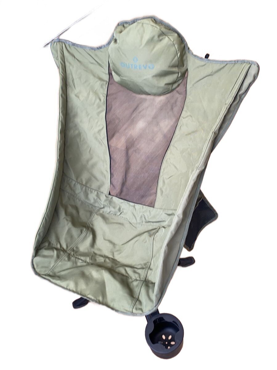 【中古】QUICKCAMP◆チェア/1人用/KHK【スポーツ】