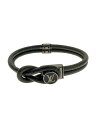 【中古】LOUIS VUITTON◆ブレスレット/--/GRY/メンズ/M6780【服飾雑貨他】