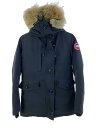 【中古】CANADA GOOSE◆ダウンジャケット/M/ナイロン/BLK/無地/2300JL【メンズ ...