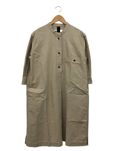 【中古】MHL.◆長袖ワンピース/1/コットン/BEG/無地/595-3258503【レディースウェア】 【中古】MHL.◆長袖ワンピース/1/コットン/BEG/無地/595-3258503【レディースウェア】