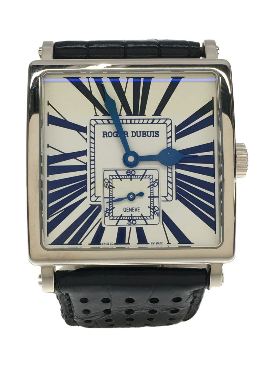 【中古】ROGER DUBUIS◆ゴールデンスクエア/自動巻腕時計/--/G40 14 0 5.7AC【服飾雑貨他】