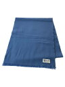 【中古】Johnston’s Of Elgin◆マフラー/ウール/BLU/無地/メンズ/IV30 4AF【服飾雑貨他】(4)