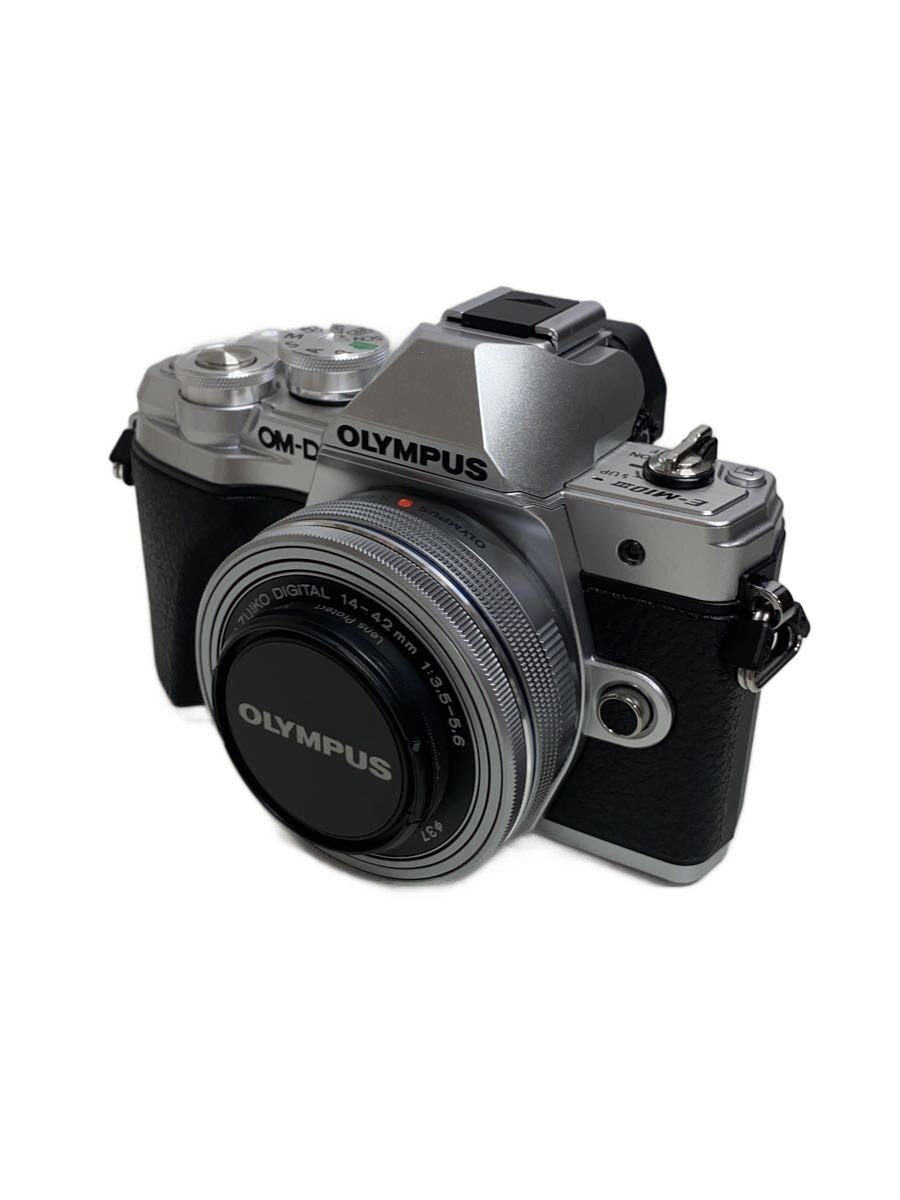 【中古】OM SYSTEM(OLYMPUS)◆デジタル一眼カメラ OM-D E-M10 Mark III EZダブルズームキット [シルバー]//【カメラ】