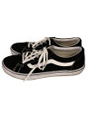 【中古】VANS◆ローカットスニーカー/28cm/BLK/キャンバス/V359CL 【シューズ】