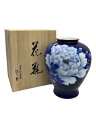 【中古】深川製磁◆壷・花瓶/NVY//【インテリア小物・日用雑貨】