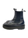 【中古】OUAT MORSE/SPACE BOOTS/サイドゴアブーツ/40/BLK/レザー/M-20-003-08【シューズ】