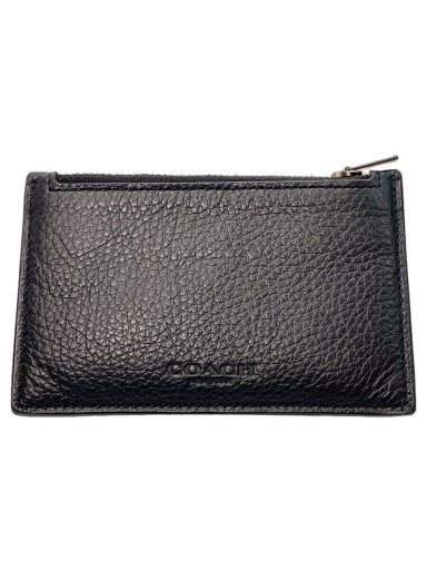【中古】COACH◆カードケース/レザー/BLK/無地/メンズ【服飾雑貨他】 【中古】COACH◆カードケース/レザー/BLK/無地/メンズ【服飾雑貨他】