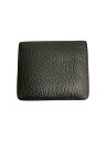 【中古】Maison Margiela◆2つ折り財布/--/BLK/無地/メンズ/S56UI0140【服飾雑貨他】