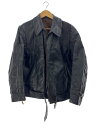 【中古】レザージャケット・ブルゾン/--/レザー/BLK【メンズウェア】(4)
