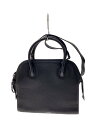 【中古】Salvatore Ferragamo◆ショルダーバッグ/レザー/BLK/無地/AK 21 7631【バッグ】