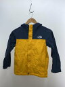 【中古】THE NORTH FACE◆セットアップ/130cm/ナイロン/YLW/NPJ11911【キッズ】