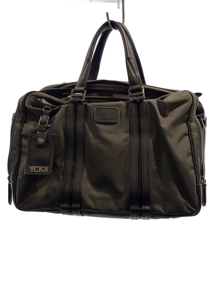【中古】TUMI◆バッグ/ナイロン/GRY/無地【バッグ】