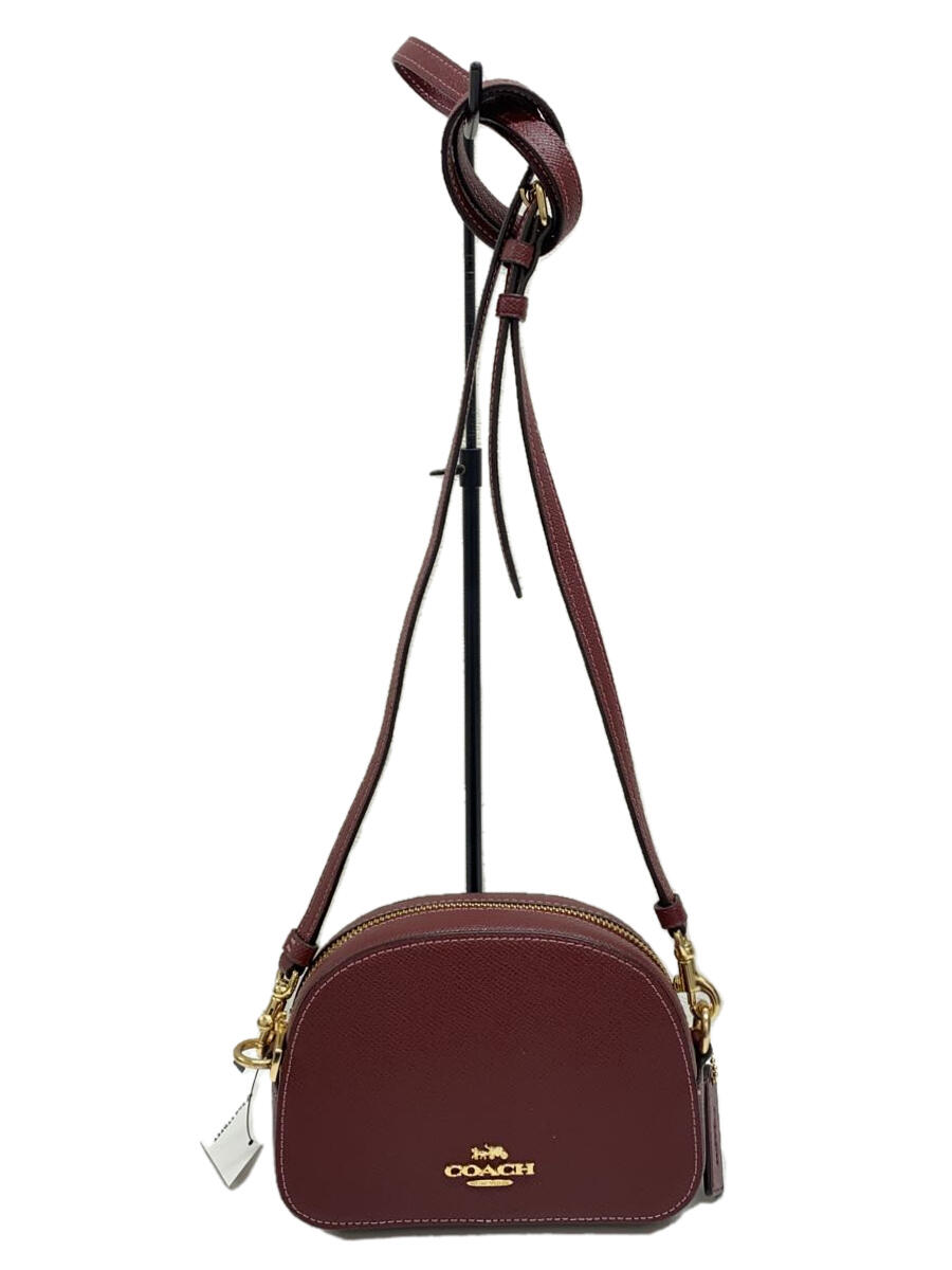 【中古】COACH◆ショルダーバッグ/PVC/BRD/無地/97561【バッグ】