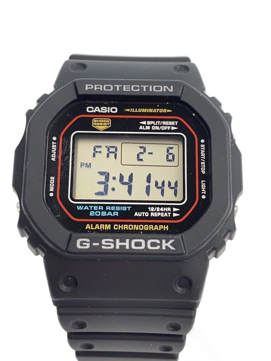 【中古】CASIO◆腕時計/デジタル/--/BLK/BLK/GW-5600RL-1JF【服飾雑貨他】