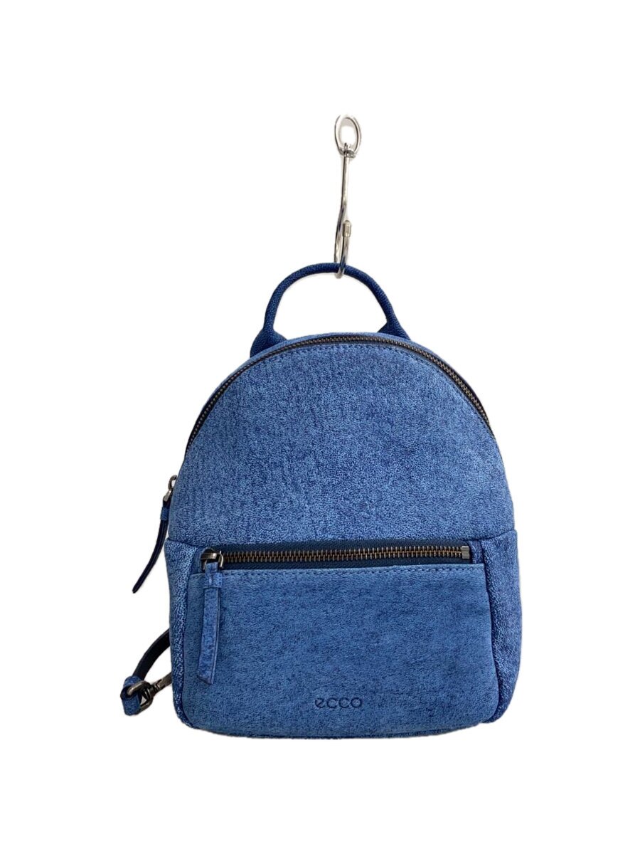 【中古】ECCO◆リュック/--/BLU/無地【バッグ】