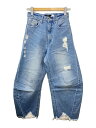【中古】JOURNAL STANDARD◆ワイドパンツ/36/デニム/IDG/24-030-400-5020-1-0【レディースウェア】