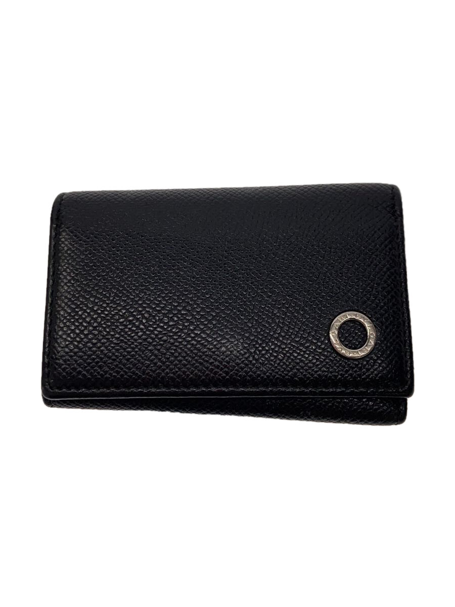 【中古】BVLGARI◆キーケース/レザー/BLK/メンズ//【服飾雑貨他】