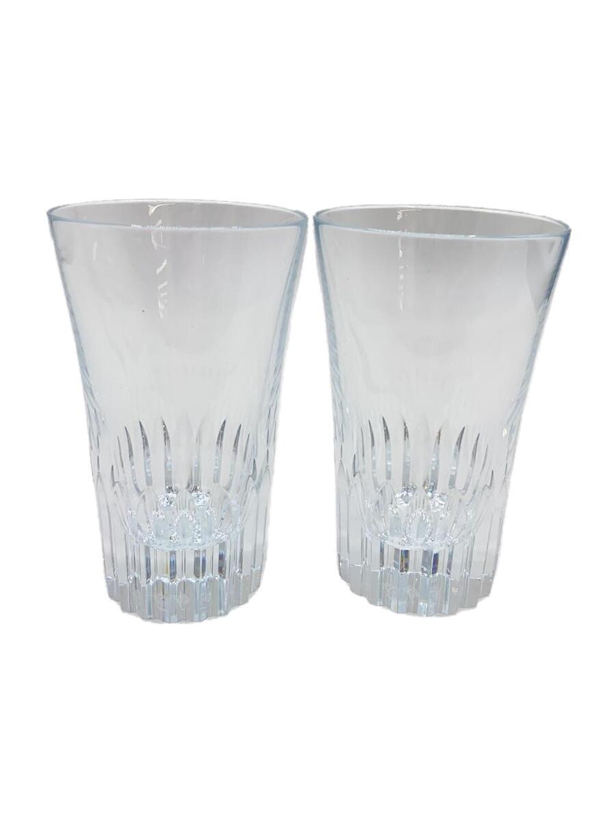 【中古】Baccarat◆グラス/クリスタ/2点セット/CLR【キッチン用品】