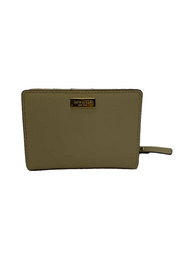 【中古】kate spade new york◆2つ折り財布/--/CRM/無地/レディース/WLRU2663【服飾雑貨他】 【中古】kate spade new york◆2つ折り財布/--/CRM/無地/レディース/WLRU2663【服飾雑貨他】
