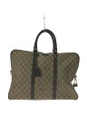 【中古】GUCCI◆GGプラス/ブリーフケース/キャンバス/総柄/201480【バッグ】