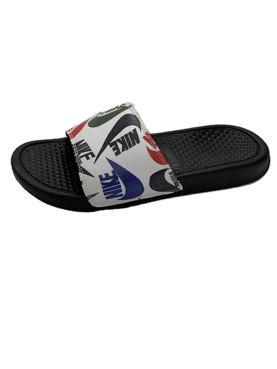 【中古】NIKE◆BENASSI JDI PRINT_ベナッシ JDI プリント/25cm/BLK【シューズ】