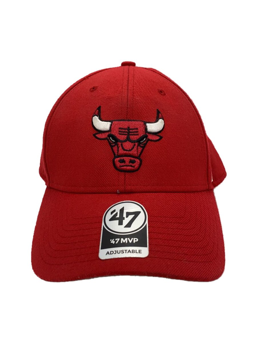Cap - 【中古】47brand◆キャップ/S/RED/メンズ【服飾雑貨他】