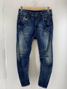 【中古】DIESEL◆DENIM+SWEAT PANTS/ボトム/25/コットン/IDG/【メンズウェア】(4)