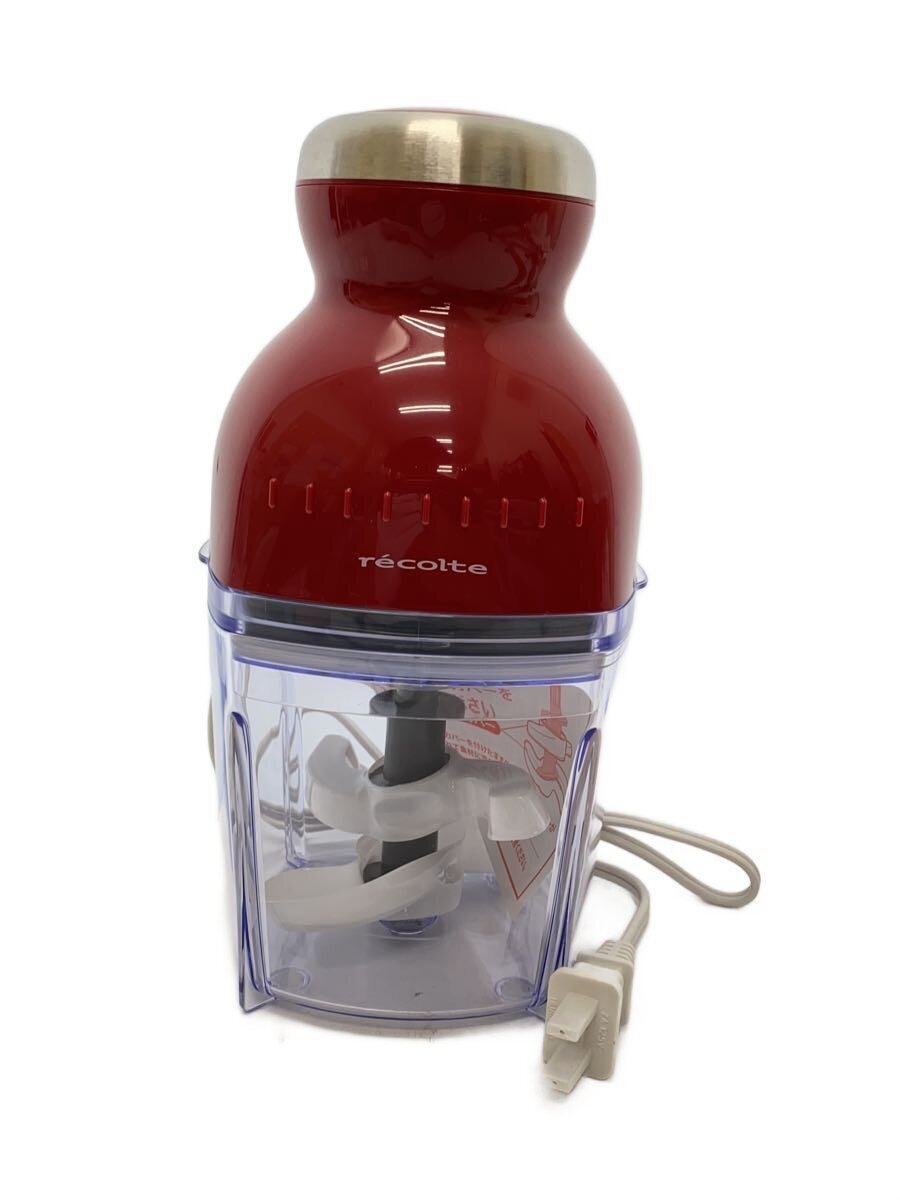 【中古】recolte◆ミキサー・フードプロセッサー カプセルカッターボンヌ RCP-3【家電・ビジュアル・オ..