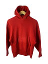 【中古】Champion◆パーカー/XS/コットン/RED【メンズウェア】