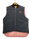 【中古】UNION◆THINSULATE VEST/ベスト/1/ナイロン/BLK/UN-MWJ-033【メンズウェア】