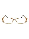 【中古】CAZAL◆メガネ/--/プラスチック/GLD/レディース/M...(4)