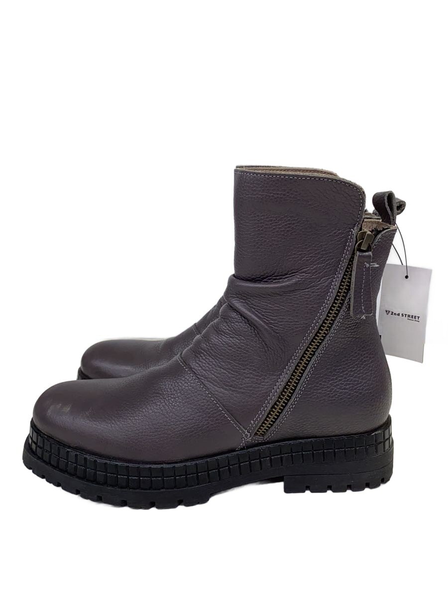 【中古】BUENO/ブーツ/38/GRY【シューズ】