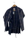 【中古】NICENESS◆ベスト/FREE/コットン/BLK/チェック/NN-5103V12//【メンズウェア】