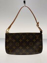 【中古】LOUIS VUITTON◆ポシェット・アクセソワール_モノグラム・キャンバス/M51980/ブラウン【バッグ】