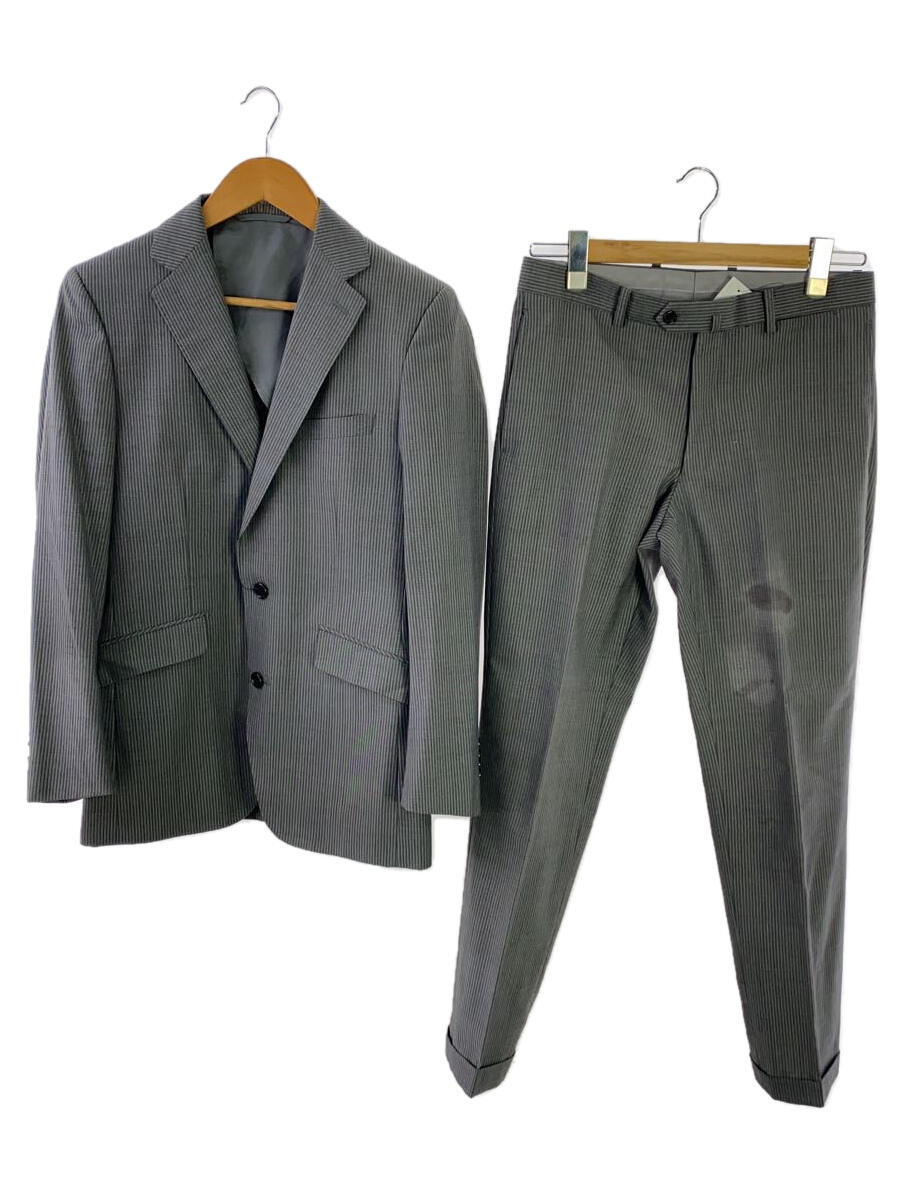 【中古】スーツ/Y6/ウール/GRY/ストライプ【メンズウェア】