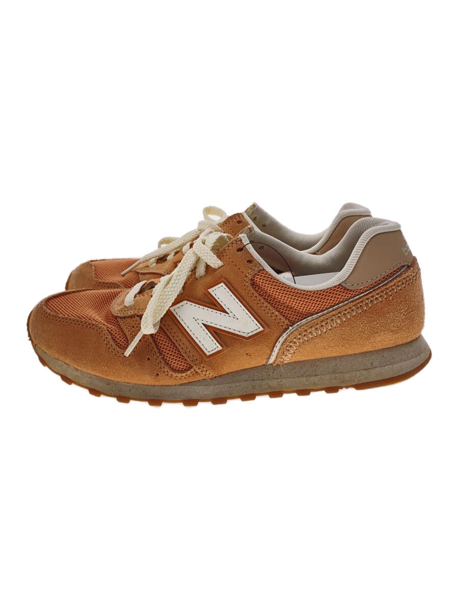 【中古】NEW BALANCE◆ローカットスニーカー/24.5cm/オレンジ/WL373SD2【シューズ】