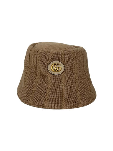 【中古】GUCCI◆バケットハット/S/ウール/ベージュ/レディース/7579123HAW9【服飾雑貨他】 【中古】GUCCI◆バケットハット/S/ウール/ベージュ/レディース/7579123HAW9【服飾雑貨他】