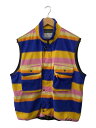 【中古】Marmot◆23AW/MICRO FLEECE VEST/フリースベスト/S/ポリエステル/マルチカラー/23FW-L3-02【メンズウェア】