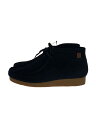 【中古】Clarks◆ブーツ/29cm/BLK/スウェード/61488433【シューズ】(4)