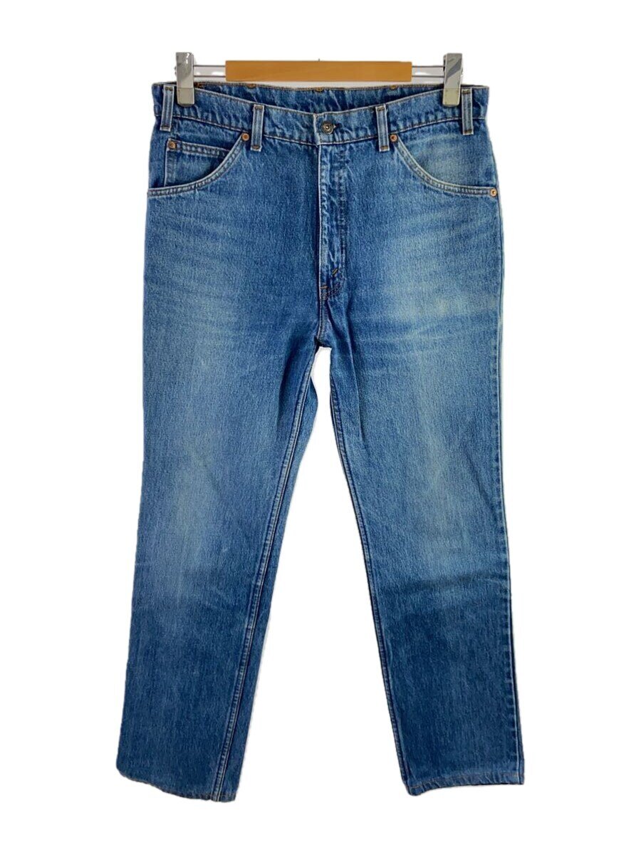 【中古】Levi’s◆80S/オレンジタブ/フランス製/ジップフライ/裾裏チェーン/631-0217【メンズウェア】