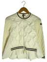 【中古】MONCLER◆ジャケット/140cm/ナイロン/WHT【キッズ】(4)