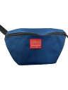 【中古】Manhattan Portage◆ウエストバッグ/ネイビー/無地/2075388【バッグ】
