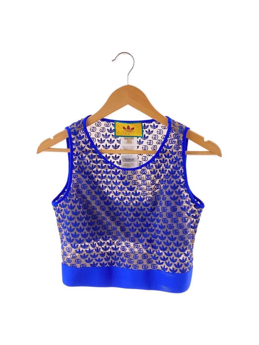 šGUCCIxadidas/GG Tulle Top/L/ʥ/BLU//693448 XJECA 4697ڥǥ...