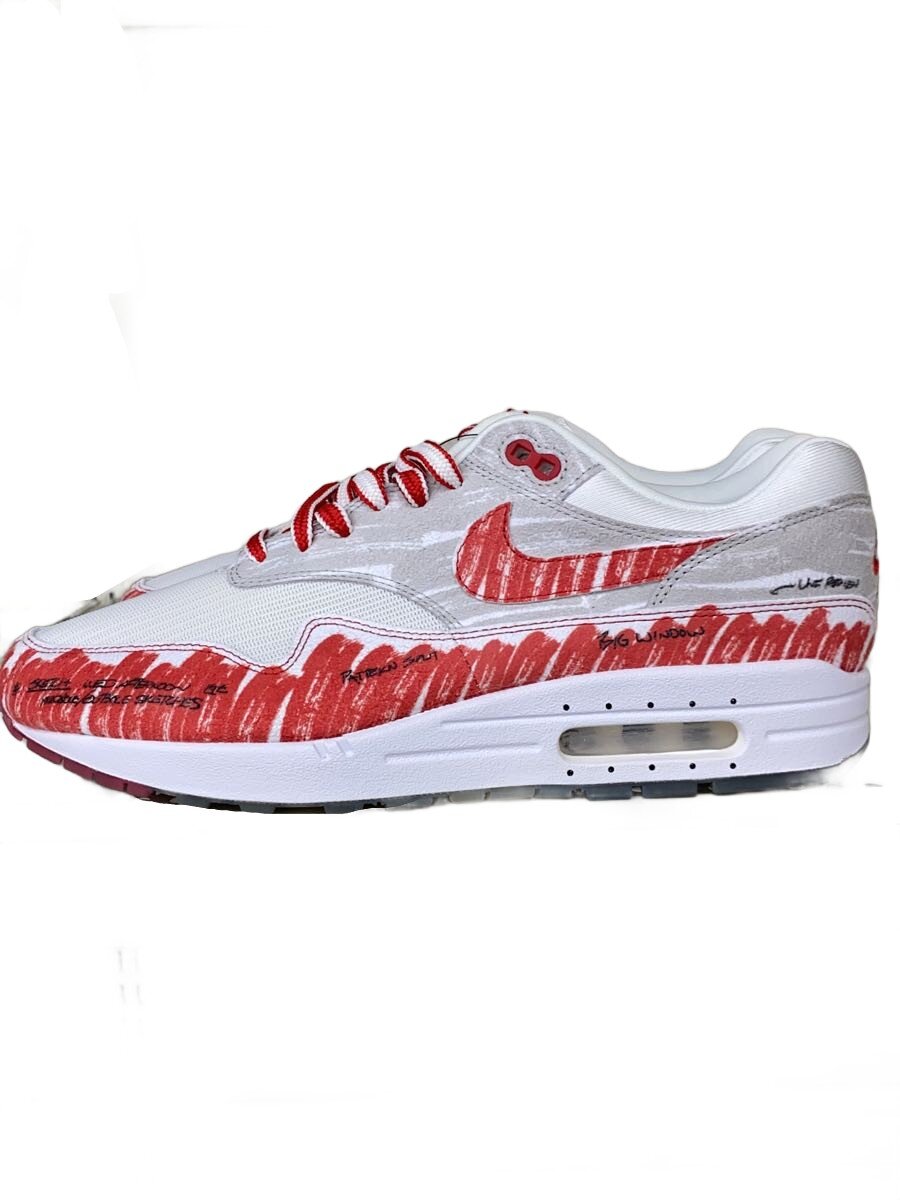 NIKE◆AIR MAX 1 SKETCH TO SHELF/エアマックススケッチトゥシェルフ/ホワイト/CJ4286-101/2