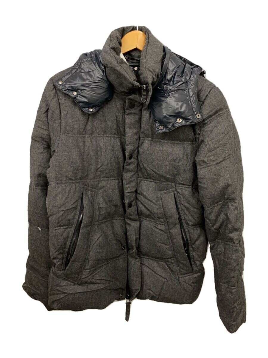 【中古】DUVETICA◆ダウンジャケット/M/ウール/GRY/U.8020.02/1097【レディースウェア】