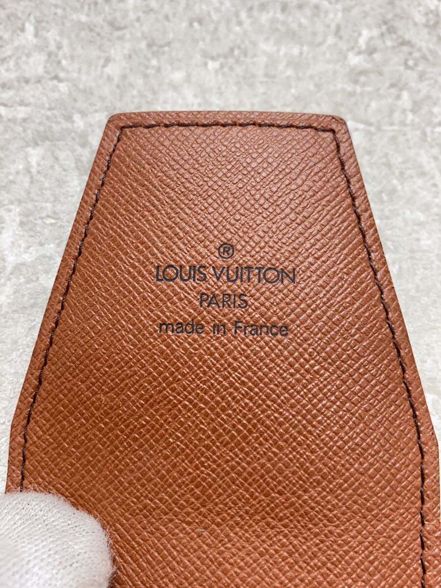 【中古】LOUIS VUITTON◆エテュイ・シガレット_モノグラム_BRW/レザー/BRW/総柄/レディース【服飾雑貨他】 3