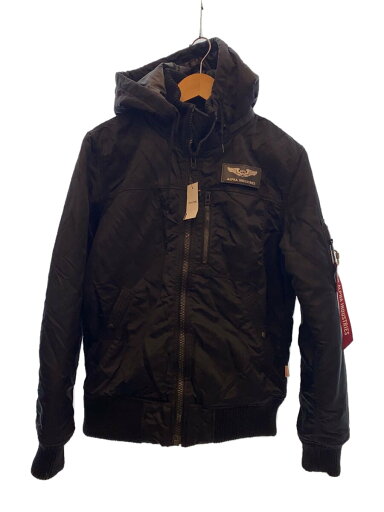 【中古】AVIREX◆ブルゾン/M/ナイロン/BLK/AAL-3504【メンズウェア】 【中古】AVIREX◆ブルゾン/M/ナイロン/BLK/AAL-3504【メンズウェア】