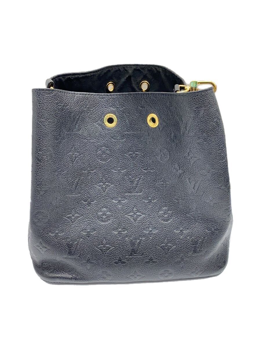 Rakuten - 【中古】LOUIS VUITTON◆ネオ・ノエ_モノグラム・アンプラント_BLK/レザー/BLK/総柄【バッグ】